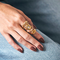 Anel Page Dourado