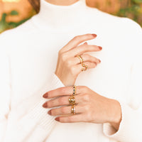 Anel Charlotte Dourado