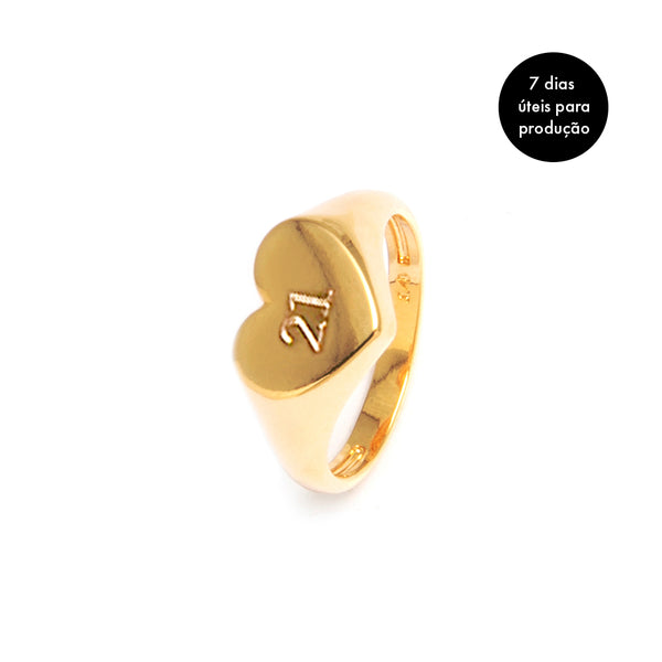 Anel Bae Dourado