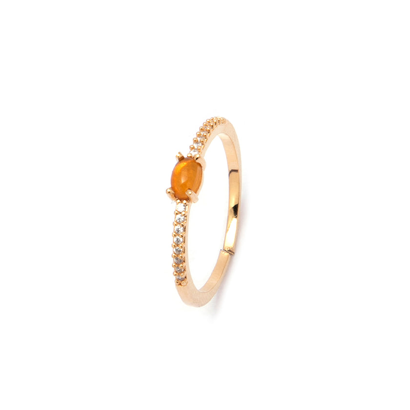 Anel Capri Dourado