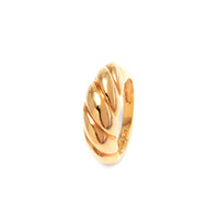 Anel Croissant Dourado