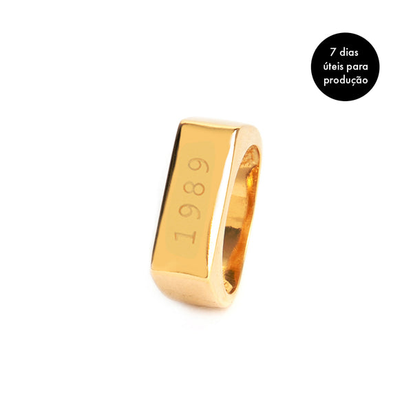 Anel Dolce Dourado
