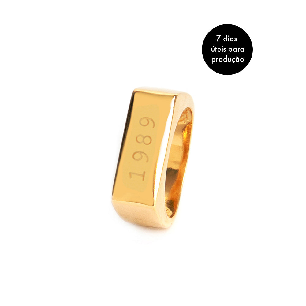 Anel Dolce Dourado