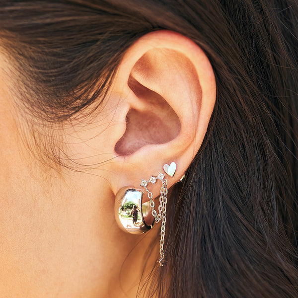 Argola Downtown Prata