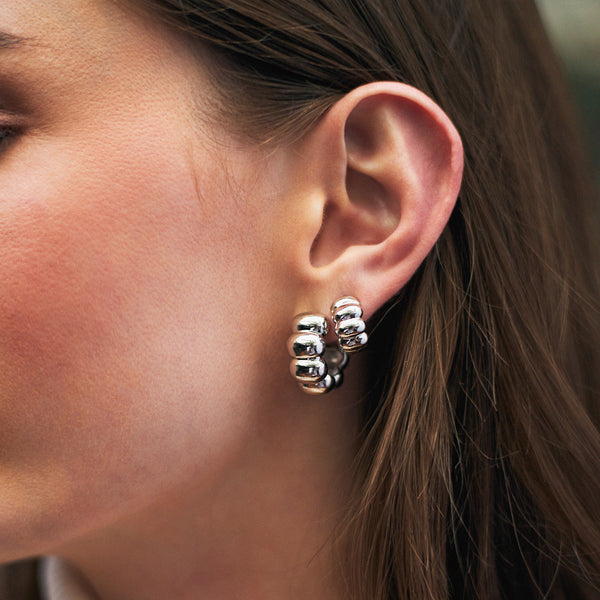 Argola Carmella G Prata