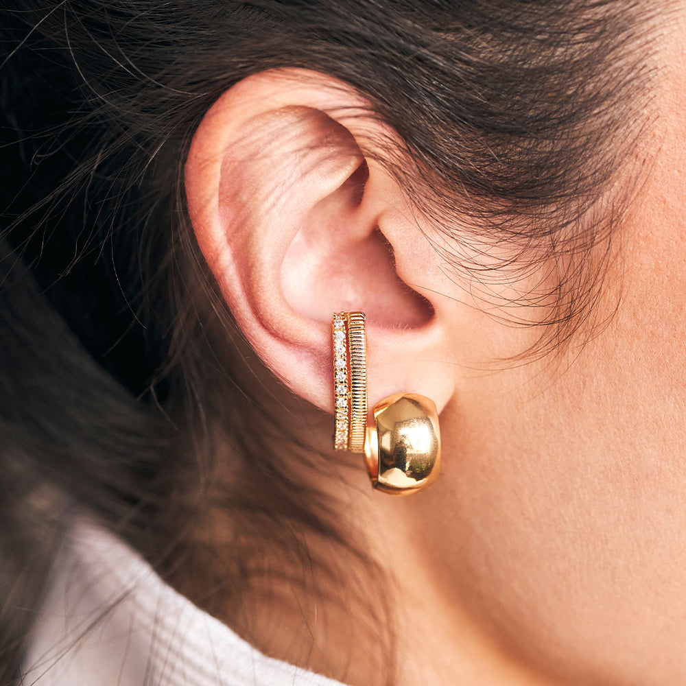 Ear Hook Tower Dourado