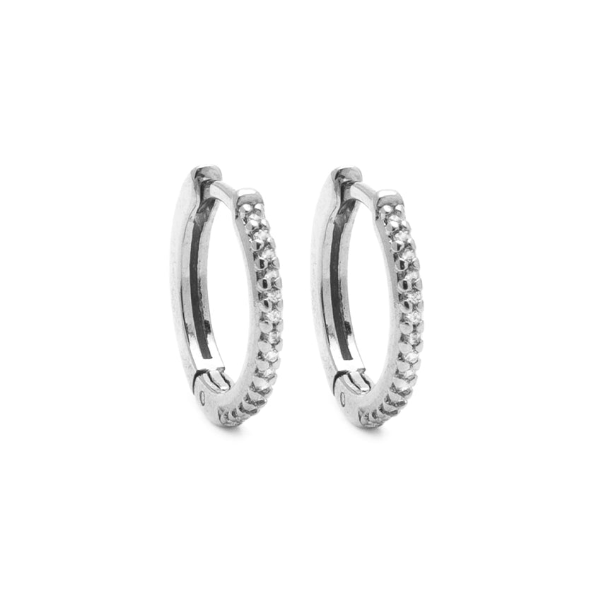 Argola Lizzie M Prata