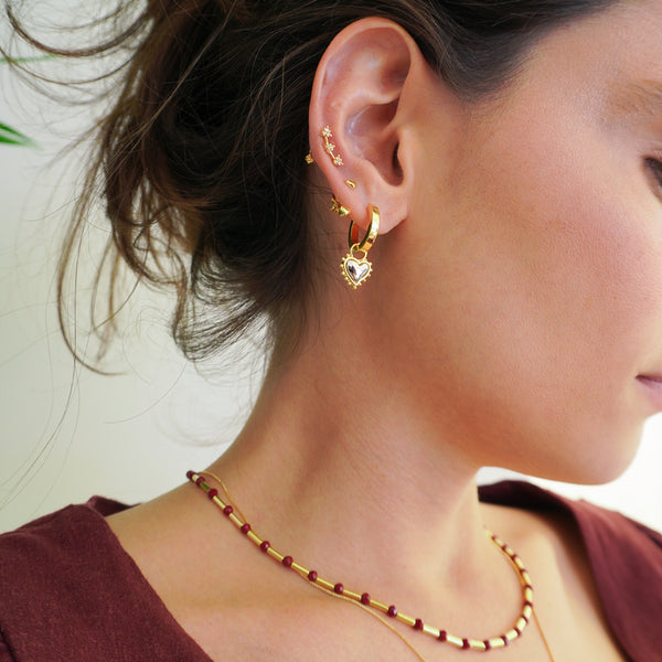 Argola Match Dourada