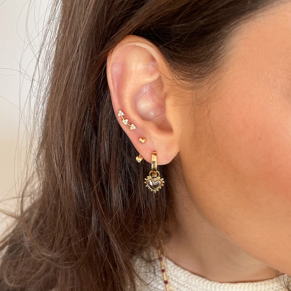 Argola Match Dourada