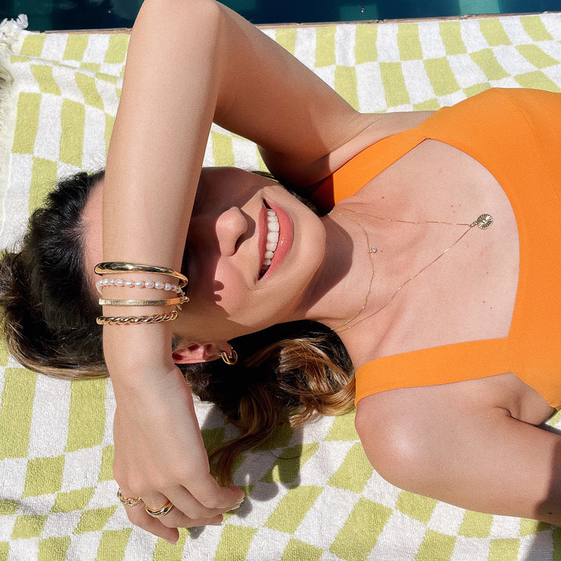 Bracelete Alexa Dourado