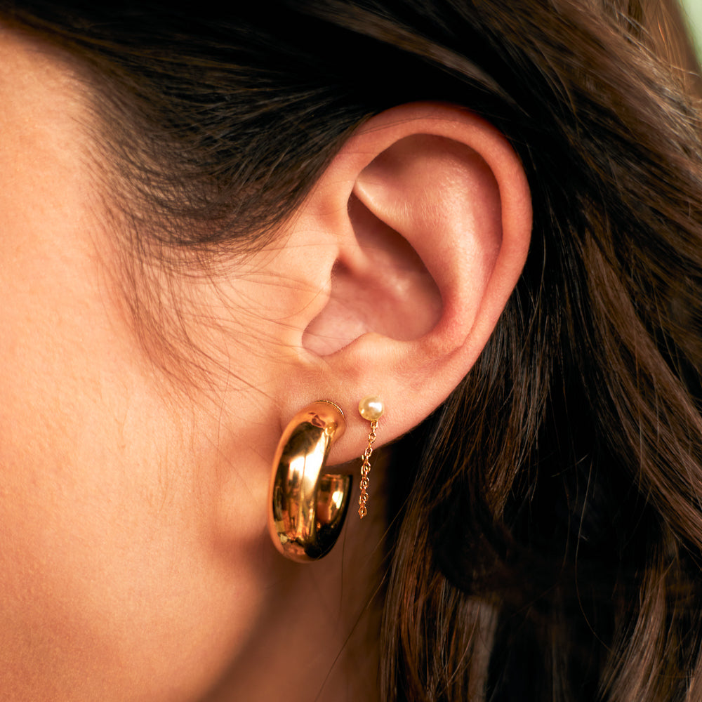 Brinco Charm Dourado