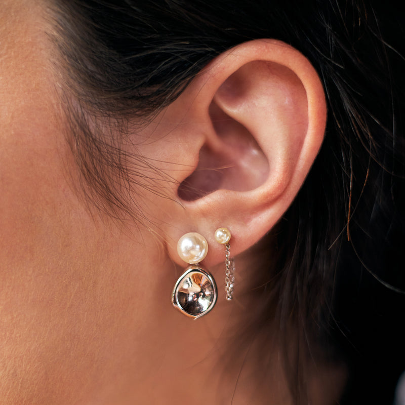 Brinco Charm Prata