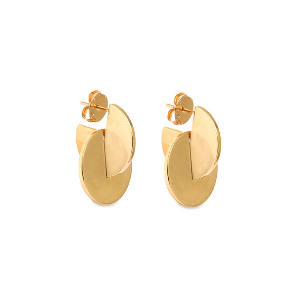 Brinco Fold Dourado