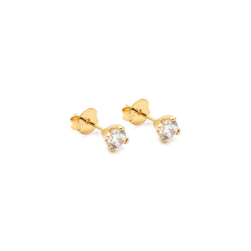 Brinco Luna Dourado