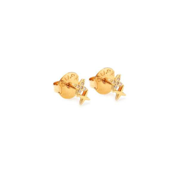 Brinco Magnólia Dourado