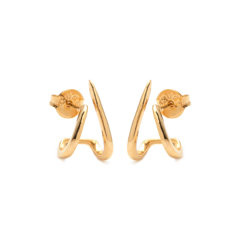 Brinco Raia Dourado
