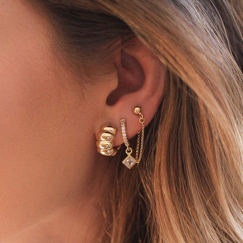Argola Carmella P Dourada