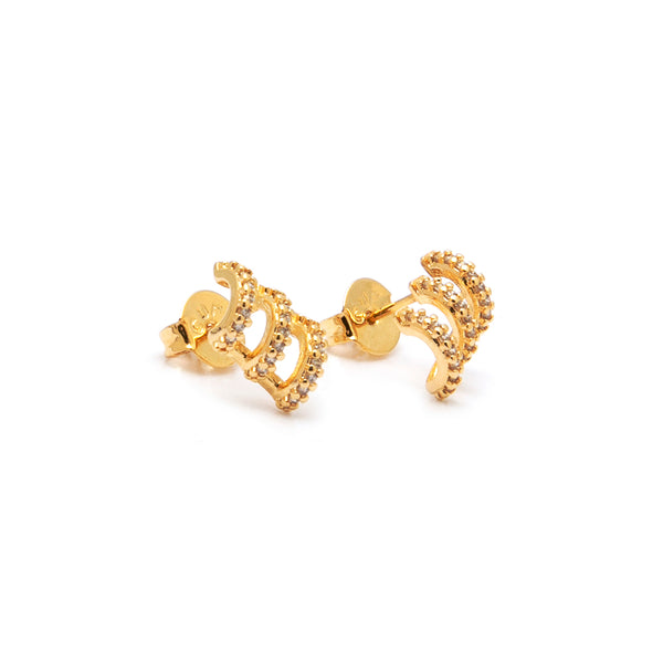 Brinco Trois Dourado