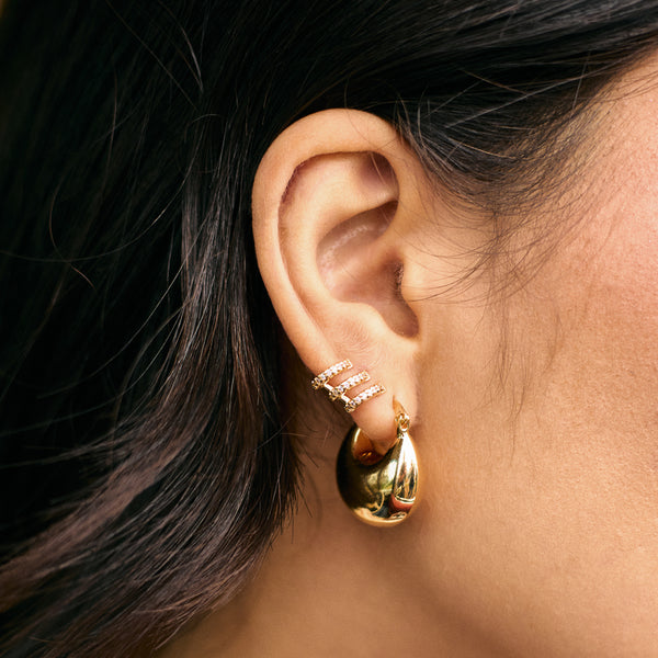 Argola Nolita Dourada