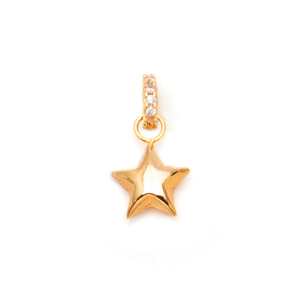 Charm Estrela Dourado
