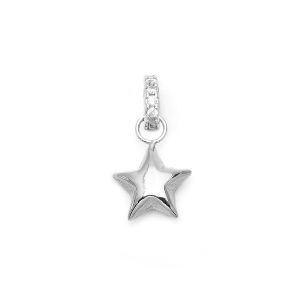 Charm Estrela Prata