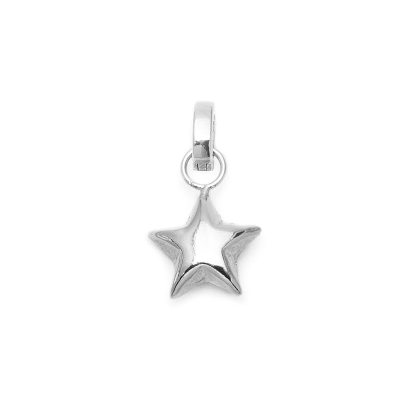 Charm Estrela Prata