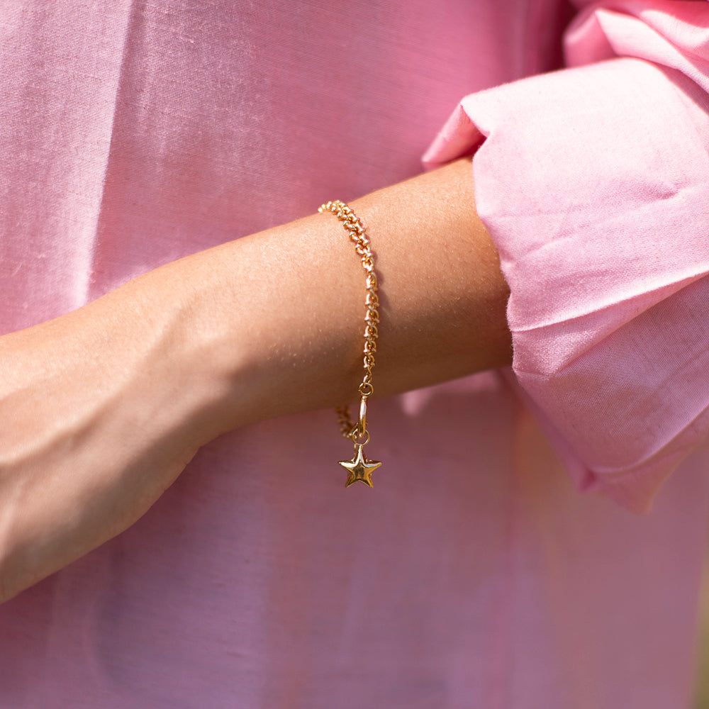 Charm Estrela Dourado