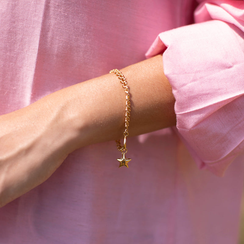 Charm Estrela Dourado