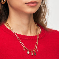 Charm ILY Dourado