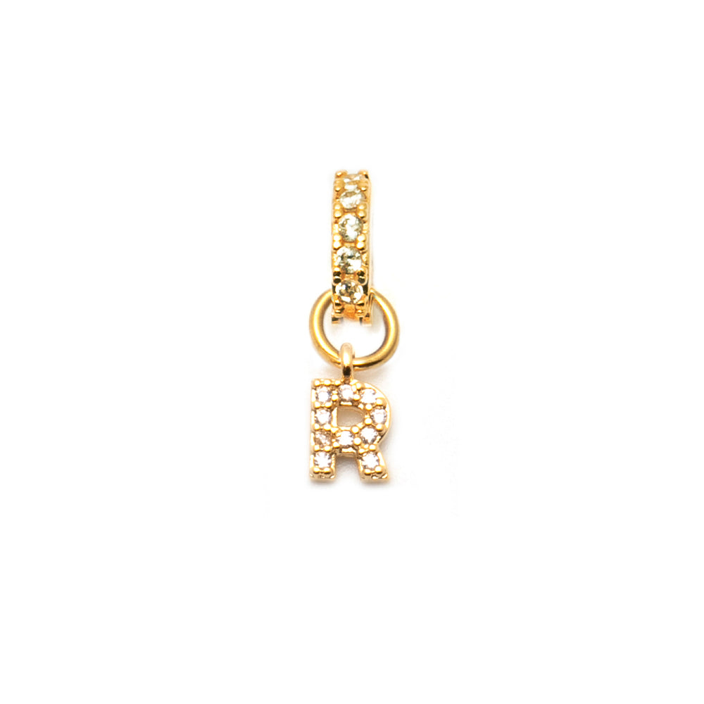 Charm Inicial Dourado