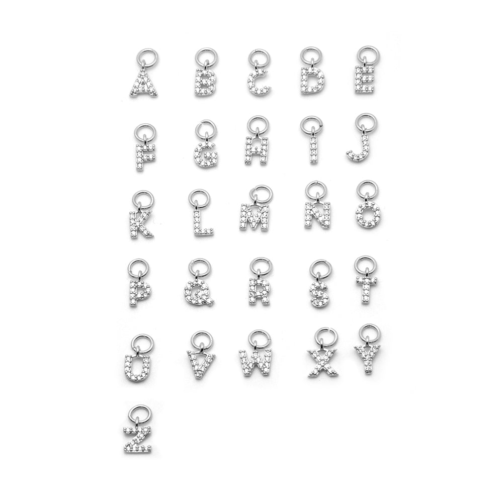 Charm Inicial Prata