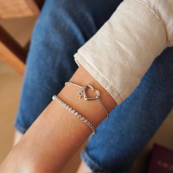 Charm Inicial Prata