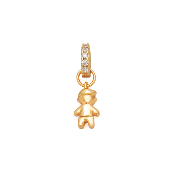 Charm Little Boy Dourado