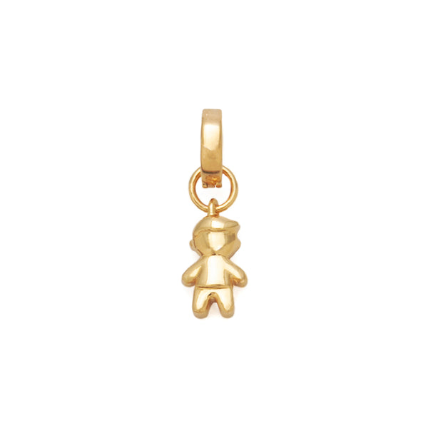 Charm Little Boy Dourado