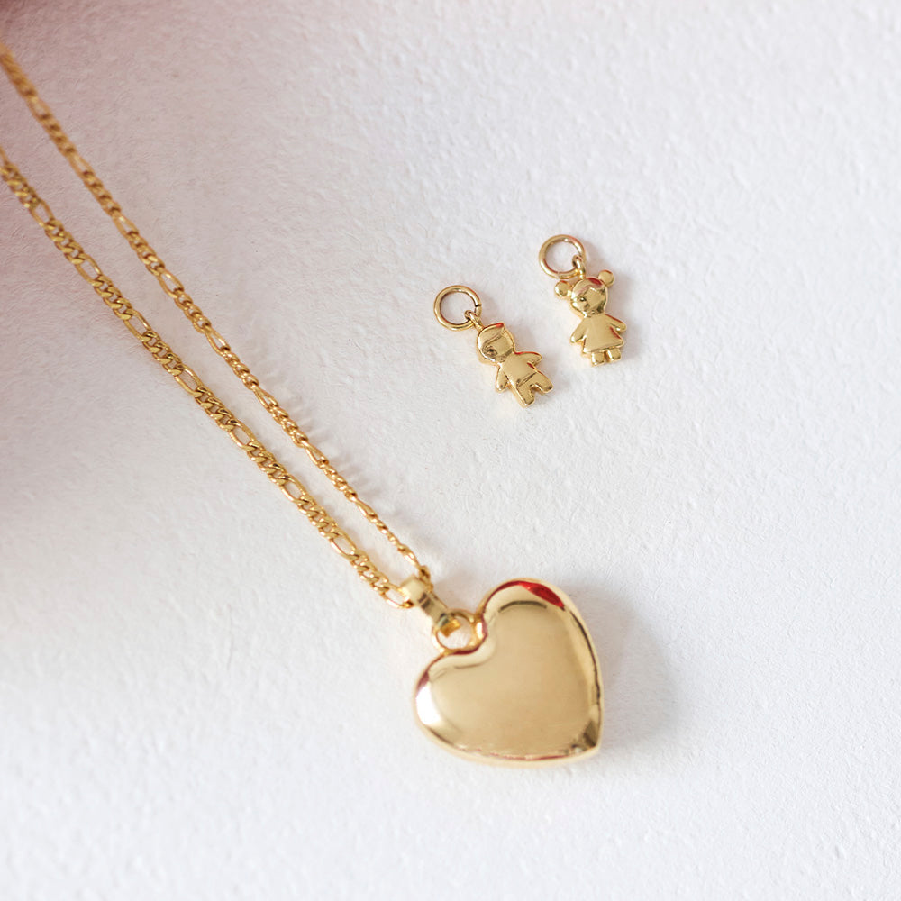 Charm Little Boy Dourado