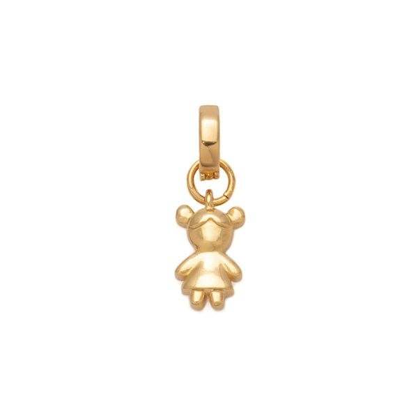 Charm Little Girl Dourado