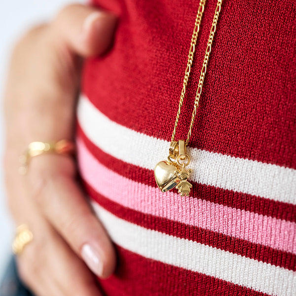 Charm Little Girl Dourado
