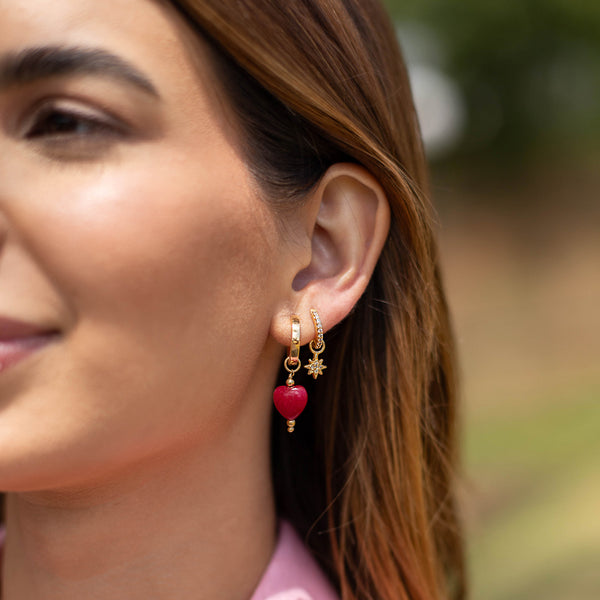 Argola Lizzie M Dourada