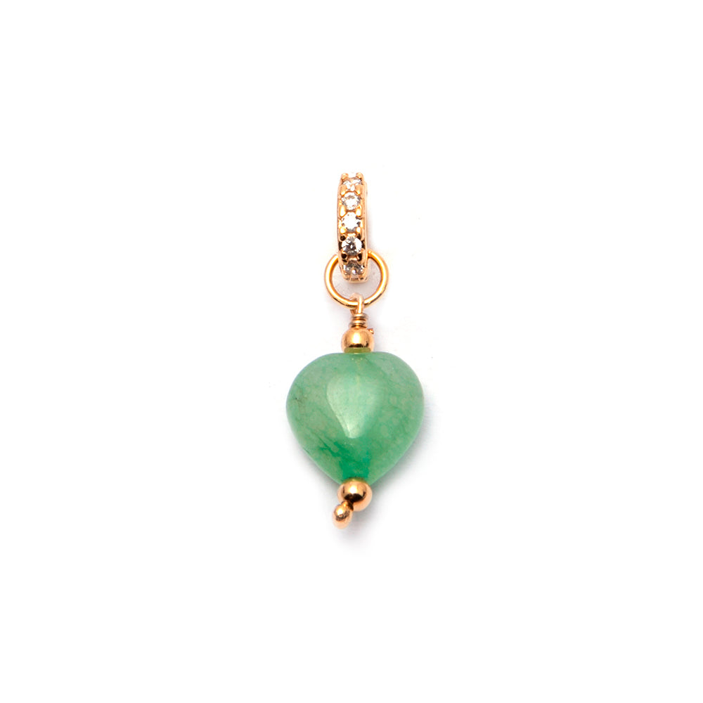 Charm Lucky Heart Dourado