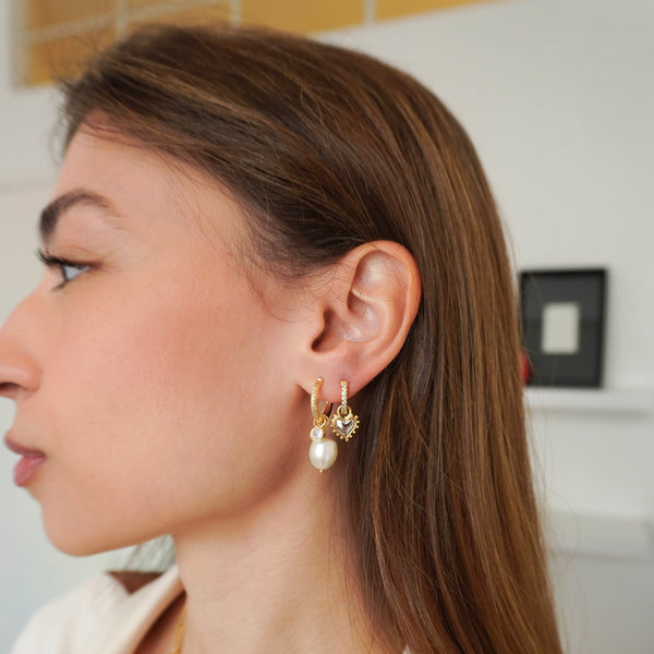 Argola Lizzie P Dourada