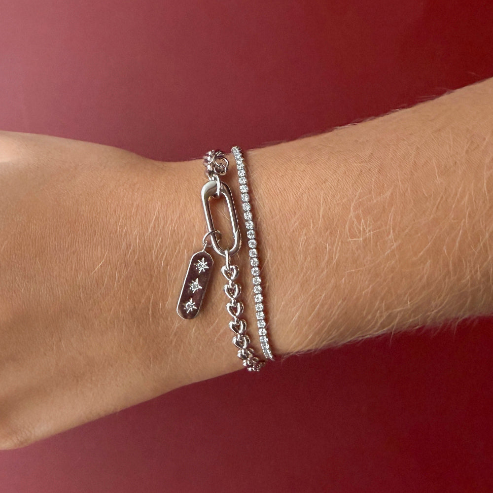 Pulseira Riviera Tiny Prata