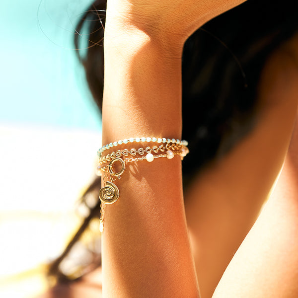 Pulseira Brisa Dourada