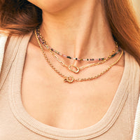 Colar Boreal Dourado