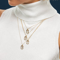 Colar Frame Dourado
