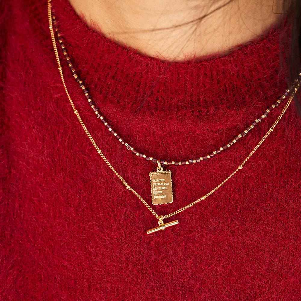 Colar Yours Dourado