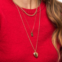 Colar Love Note Dourado