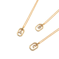 Colar Frame Dourado
