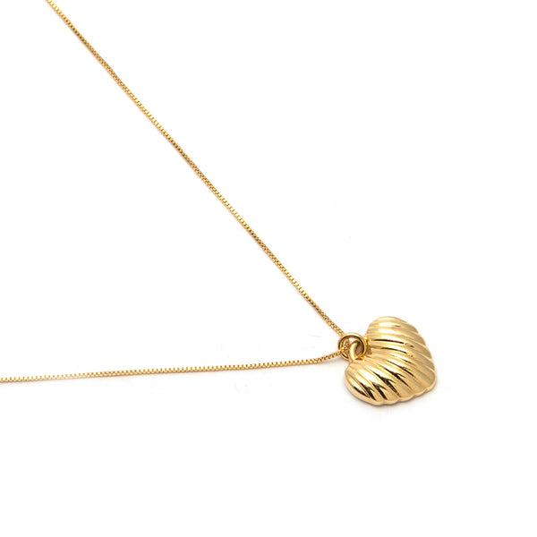 Colar Locket Dourado