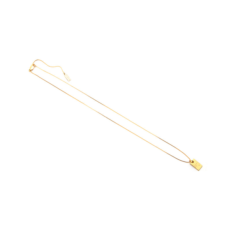 Colar Love Note Dourado