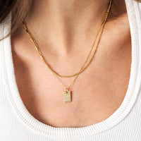 Colar Love Note Dourado